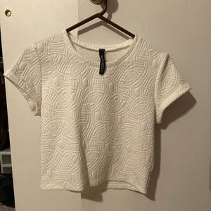 White Crop Top